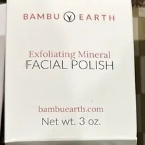 NEW IN BOX- Bambu Earth Exfoliating Mineral Facial Polish-3 OZ - Picture 1 of 4